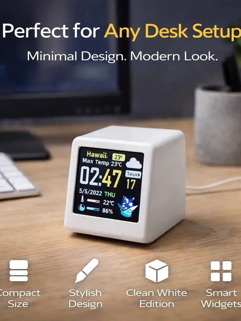 Mini High-Speed Bitcoin Solo Miner — WiFi USB-Powered Real-Time Hashrate Display - Authority Asset Brand