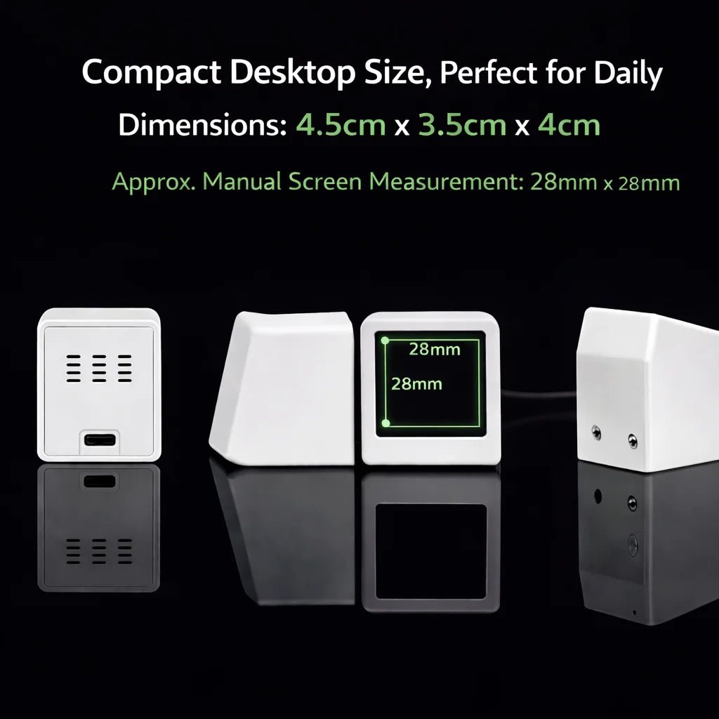 Mini High-Speed Bitcoin Solo Miner — WiFi USB-Powered Real-Time Hashrate Display - Authority Asset Brand