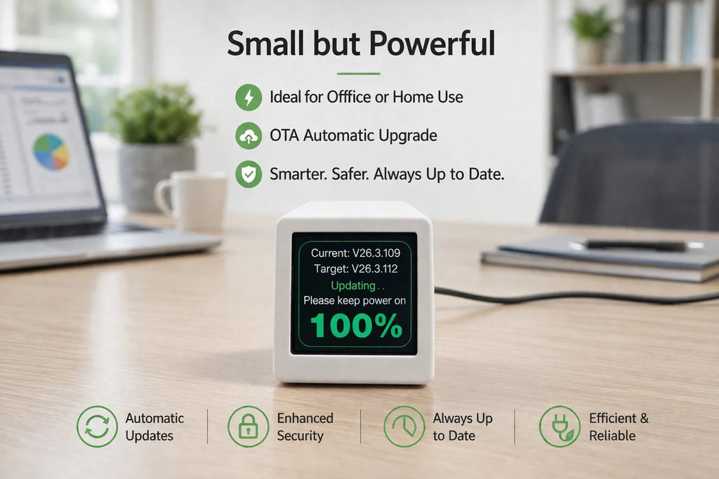 Mini High-Speed Bitcoin Solo Miner — WiFi USB-Powered Real-Time Hashrate Display - Authority Asset Brand