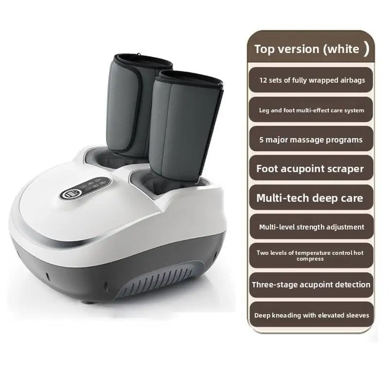 Multifunctional Foot Massager with Infrared Heating — Airbag Kneading Vibration Relief - Authority Asset Brand