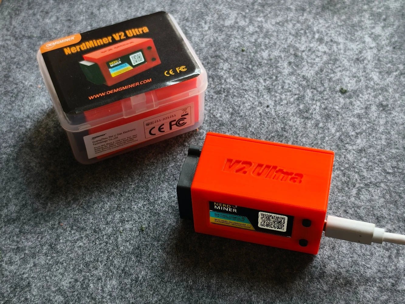NerdMiner V2 Ultra v1.6.3 Bitcoin Solo Lottery Miner — 78KH/s LilyGo T-Display - Authority Asset Brand