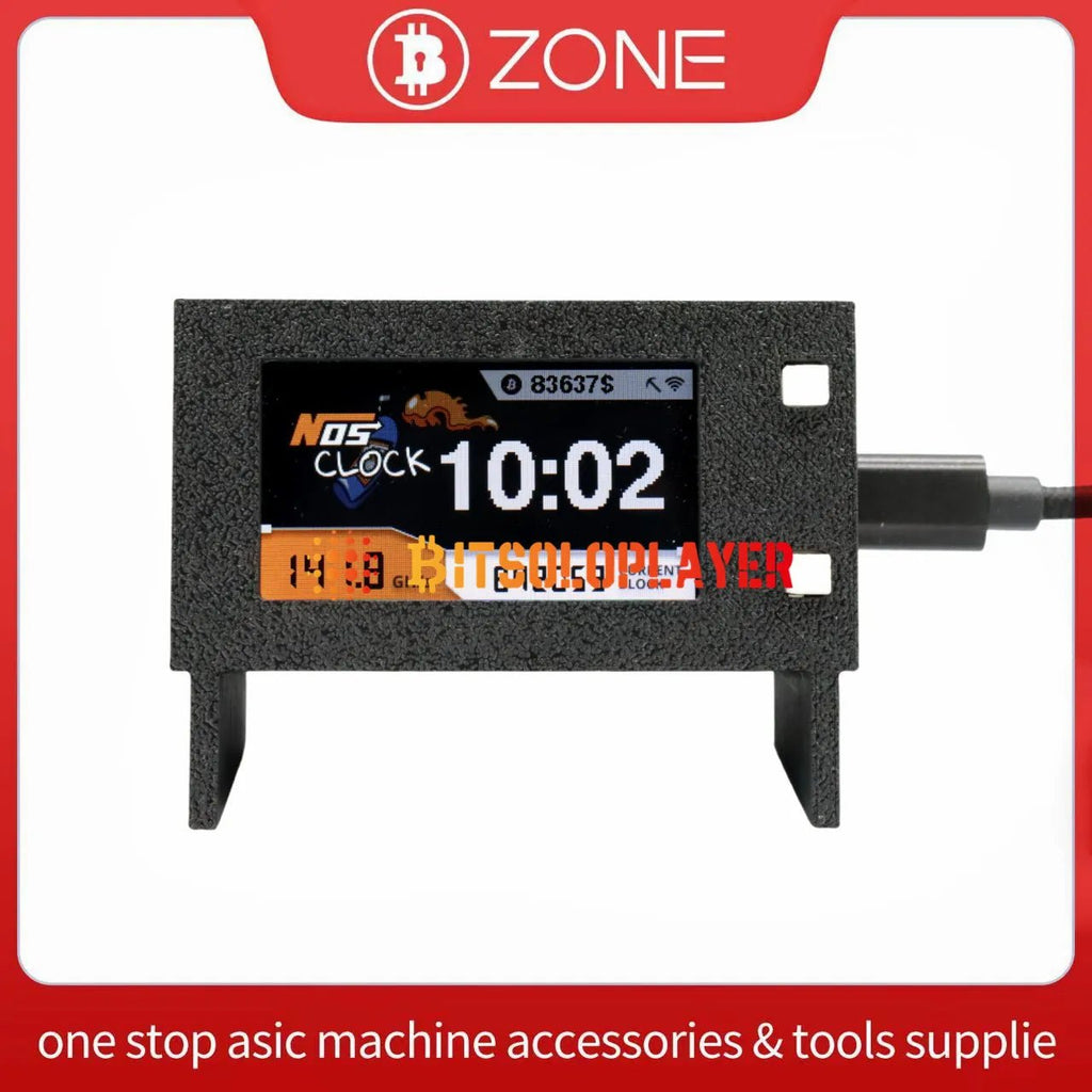 Nerdnos Bitcoin Solo Miner — 8W USB-C Powered 80–120GH/s Compact Crypto Mining Device - Authority Asset Brand