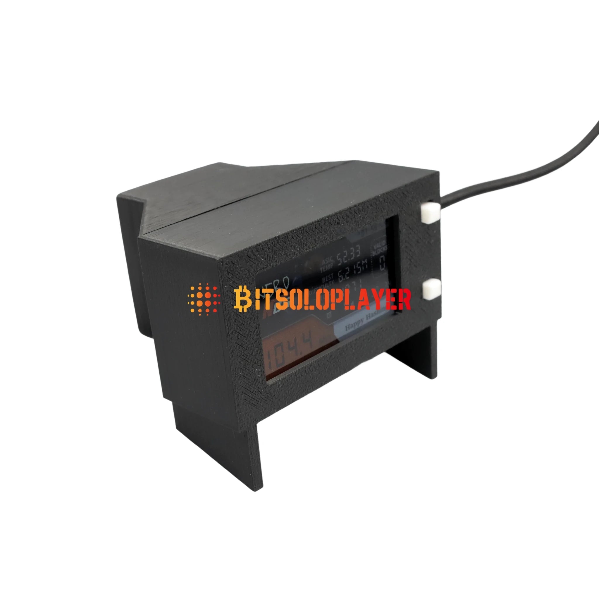 Nerdnos Bitcoin Solo Miner — 8W USB-C Powered 80–120GH/s Compact Crypto Mining Device - Authority Asset Brand