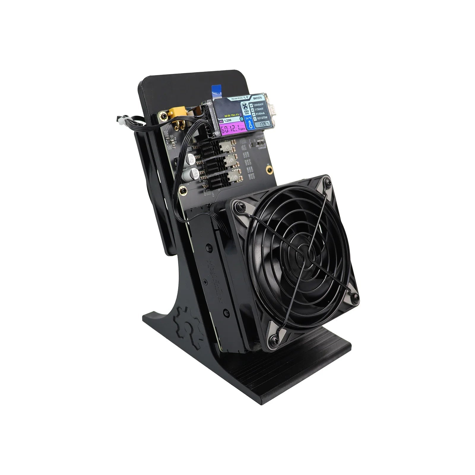 NerdQaxe++ Rev6.1 Bitcoin Miner — 6TH/s 100W Low Power SHA-256 WiFi Home Crypto Miner - Authority Asset Brand