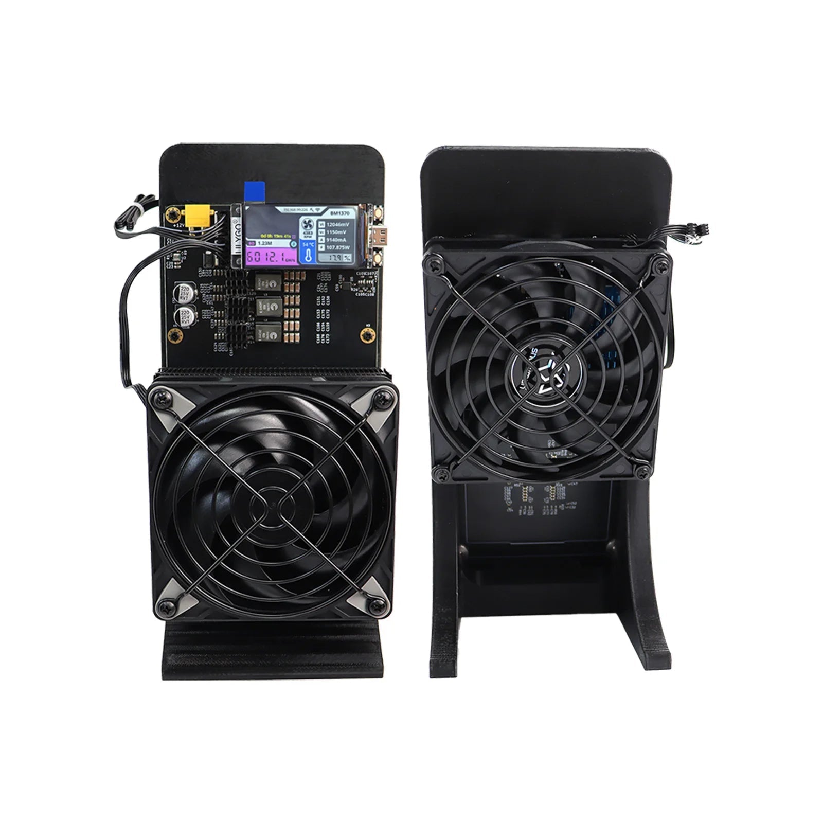 NerdQaxe++ Rev6.1 Bitcoin Miner — 6TH/s 100W Low Power SHA-256 WiFi Home Crypto Miner - Authority Asset Brand