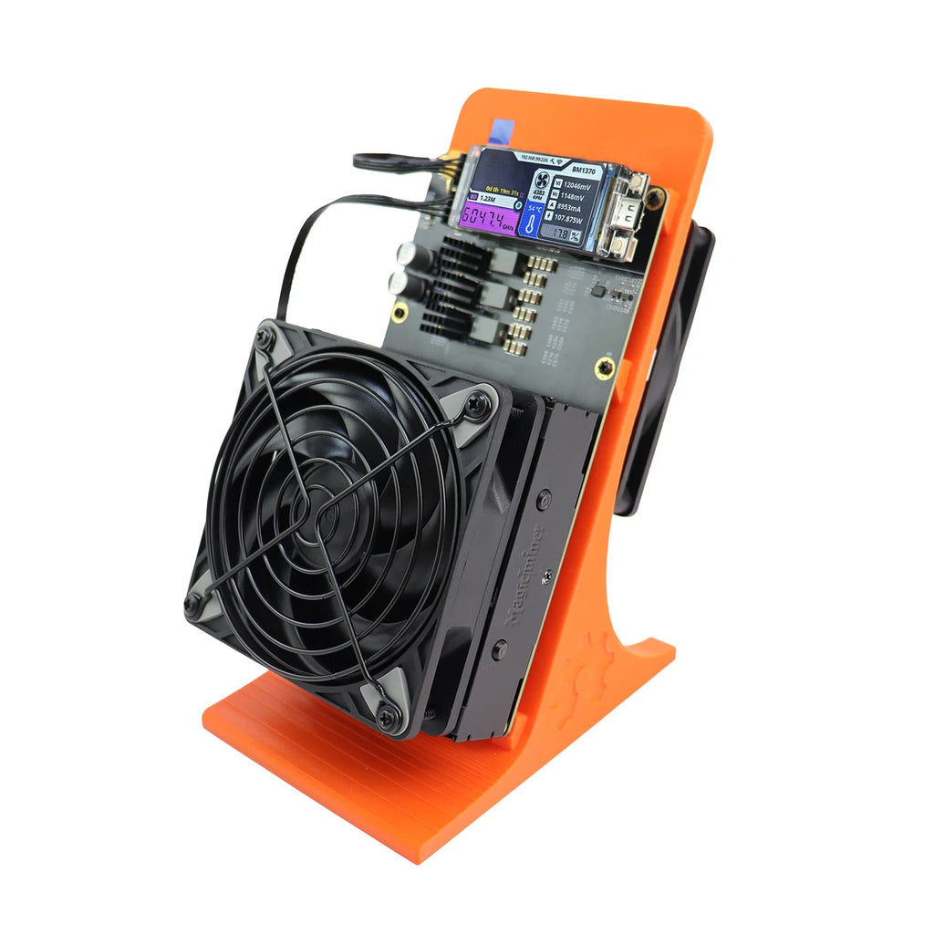 NerdQaxe++ Rev6.1 Bitcoin Miner — 6TH/s 100W Low Power SHA-256 WiFi Home Crypto Miner - Authority Asset Brand