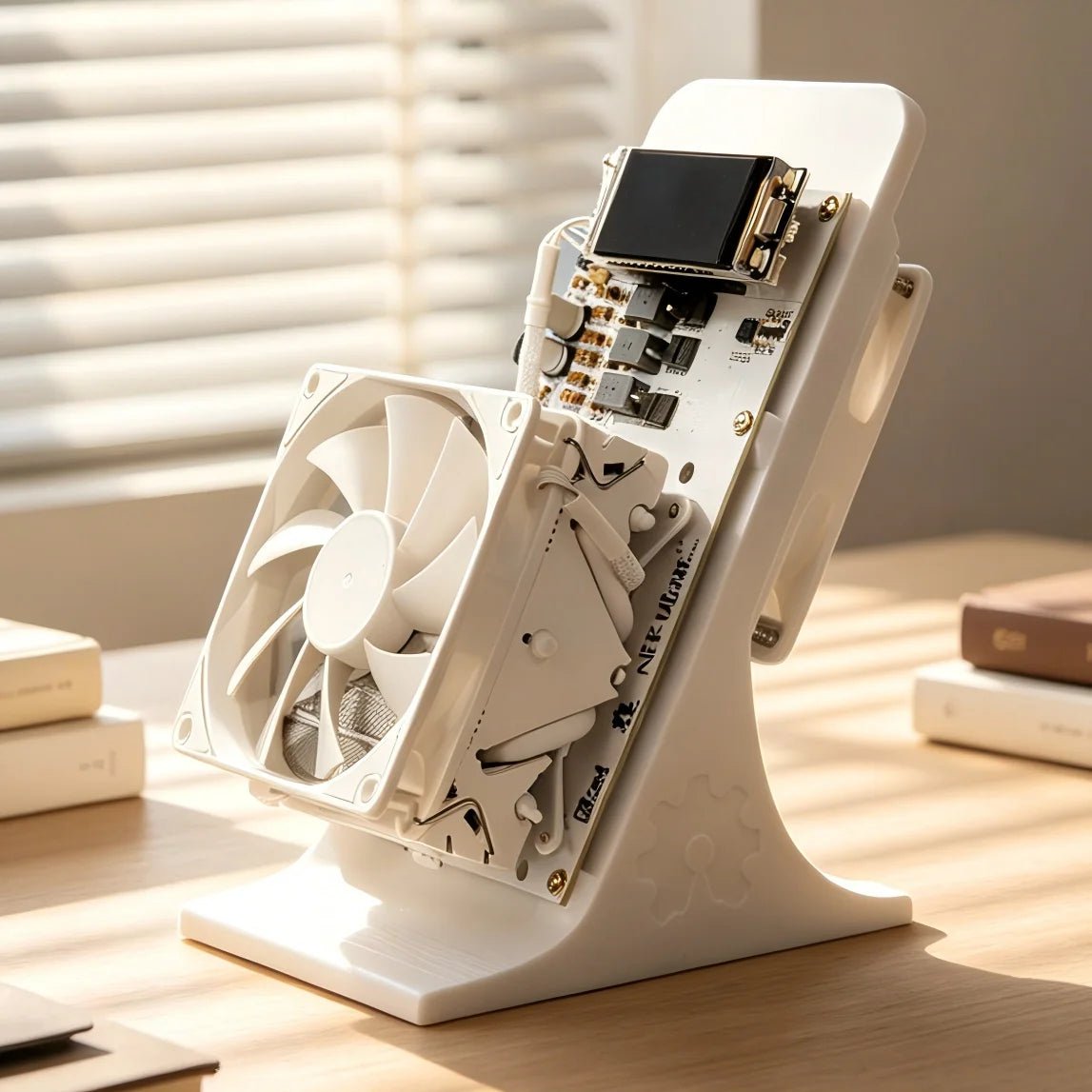NerdQaxe++ Rev6.1 Bitcoin Miner — 6TH/s 100W Quiet WiFi SHA-256 Home Mining Machine - Authority Asset Brand