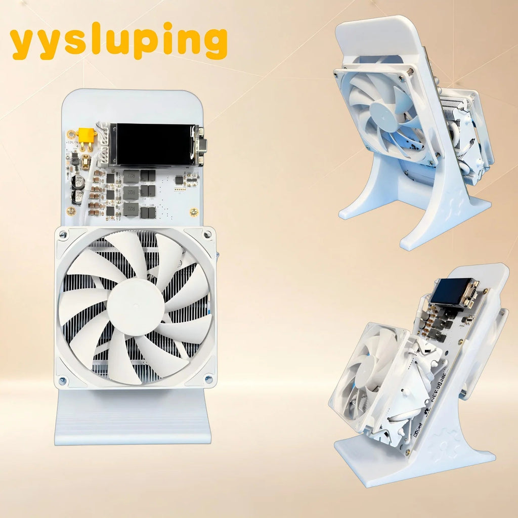 NerdQaxe++ Rev6.1 Bitcoin Miner — 6TH/s 100W Quiet WiFi SHA-256 Home Mining Machine - Authority Asset Brand