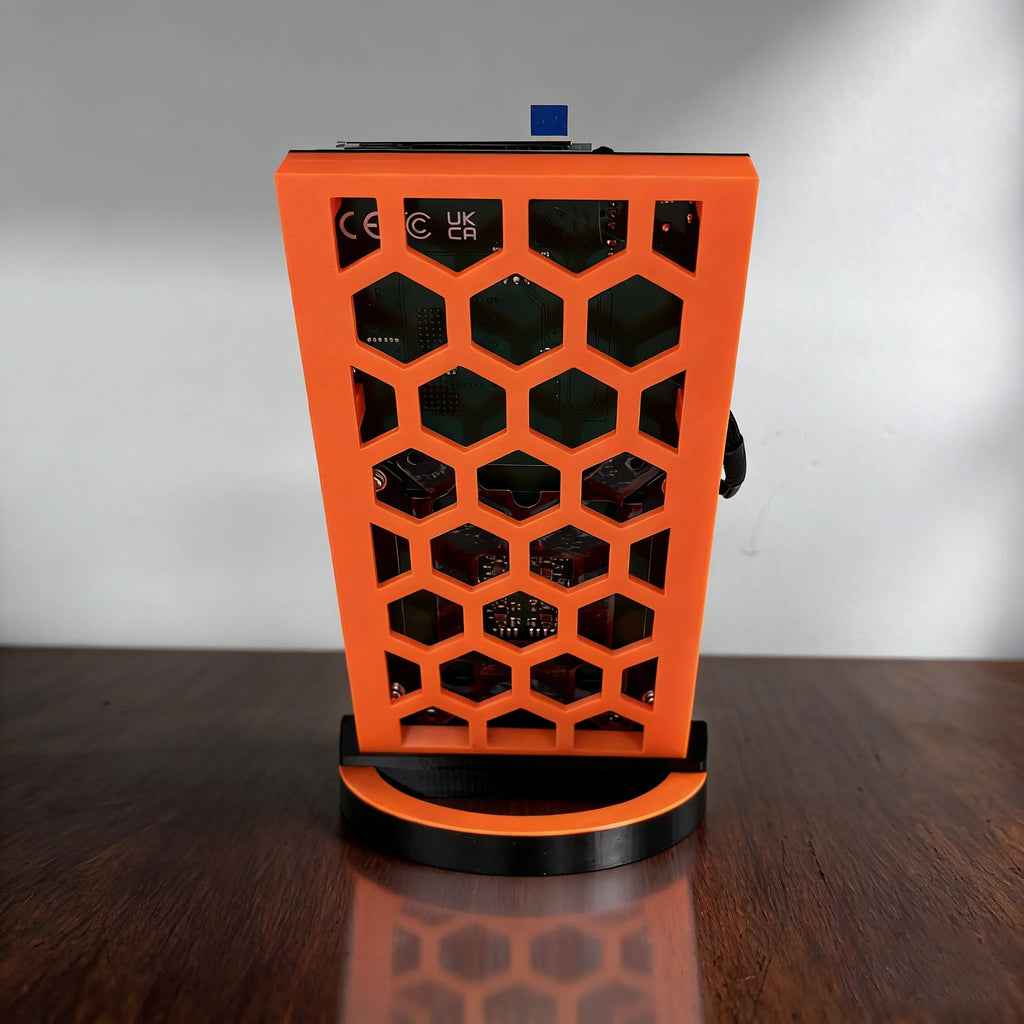 Nerdqaxe++ Rev6.1 Bitcoin Miner — 6TH/s 4×BM1370 ASIC Open Source with Power Supply - Authority Asset Brand