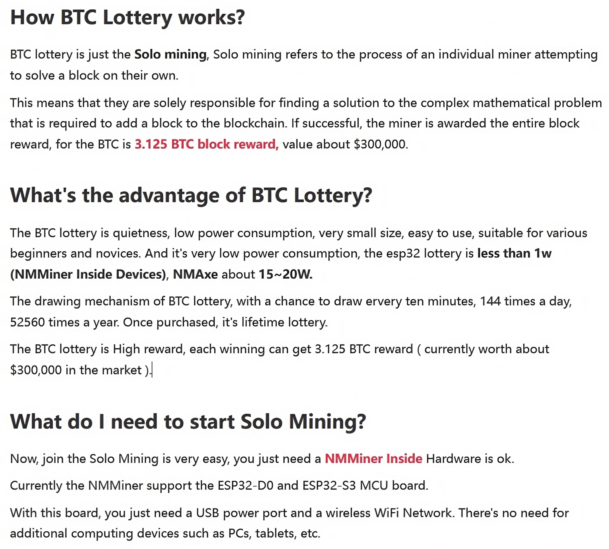 NMMiner Bitcoin Solo Lottery Miner — 987KH/s ESP32 with 2.8" Display - Authority Asset Brand