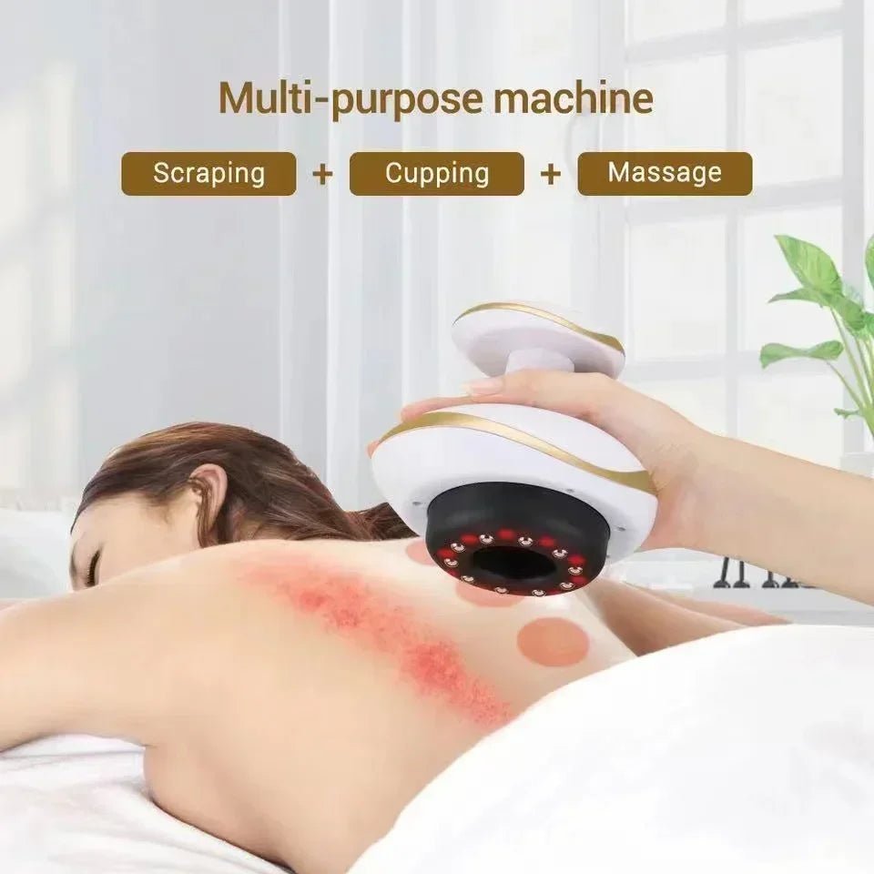 Okayso Electric Anti-Cellulite Massager — Rechargeable Scraping & Suction Cup Body Massager - Authority Asset Brand