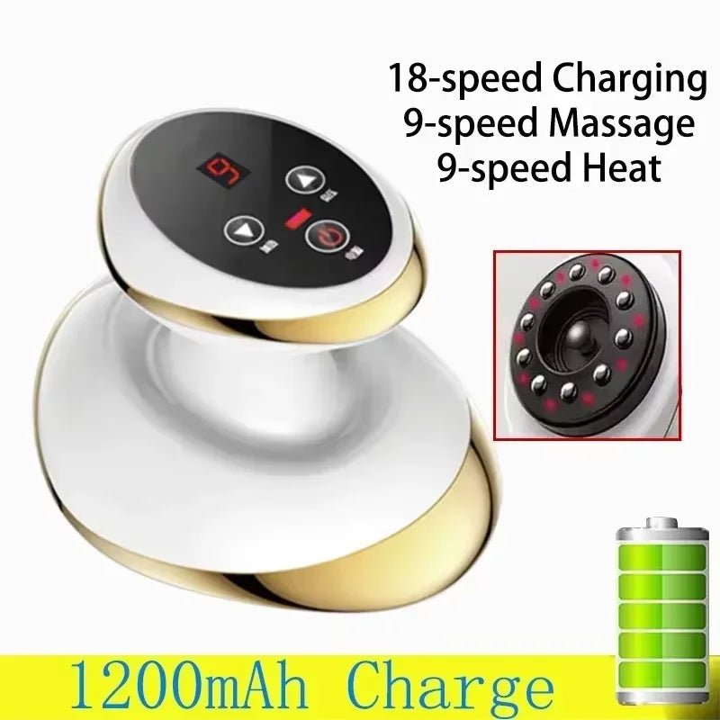 Okayso Electric Anti-Cellulite Massager — Rechargeable Scraping & Suction Cup Body Massager - Authority Asset Brand