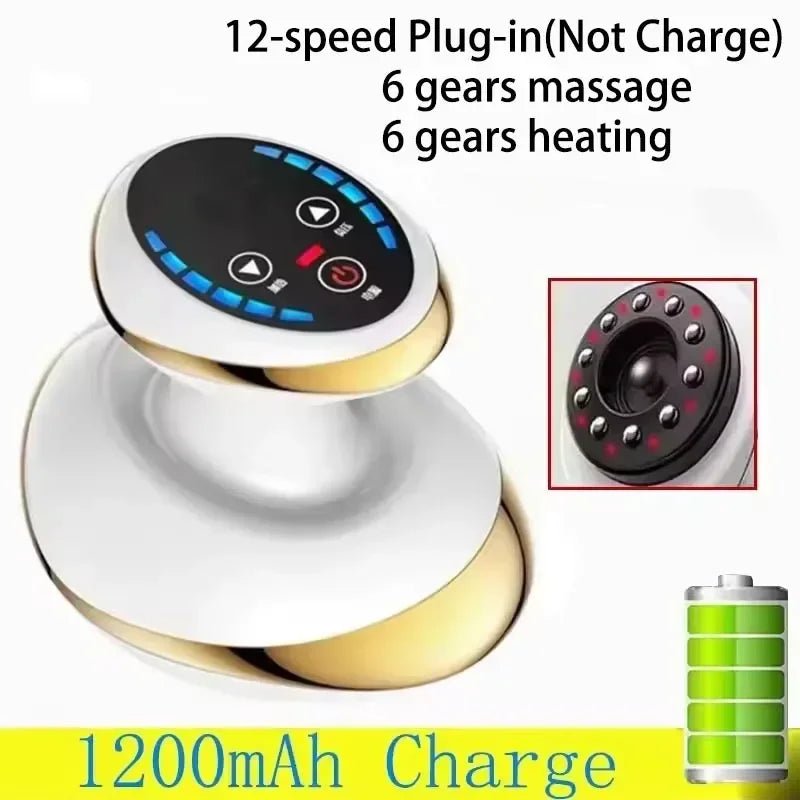 Okayso Electric Anti-Cellulite Massager — Rechargeable Scraping & Suction Cup Body Massager - Authority Asset Brand