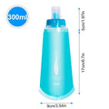 Outdoor Collapsible Silicone Water Bottle — 150–750ml Running Camping Hiking Travel Bottle - Authority Asset Brand