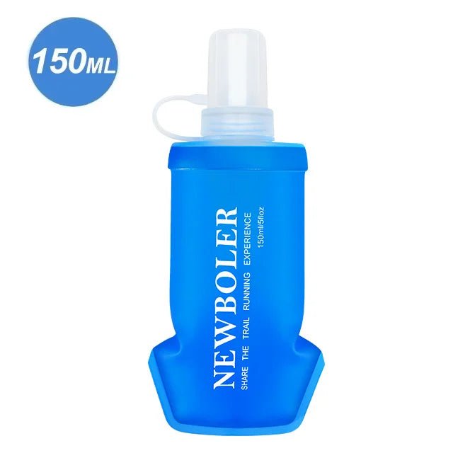 Outdoor Collapsible Silicone Water Bottle — 150–750ml Running Camping Hiking Travel Bottle - Authority Asset Brand