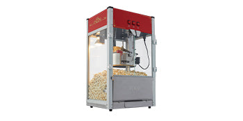 Commercial Electric Popcorn Maker 8/12oz — Automatic Popper, SUS304 Heating Tube (v2)