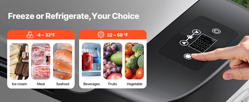 Keep It Cold on the Road — SucceBuy 15L Portable Car Fridge | 12V/24V Compressor Cooler with APP Control