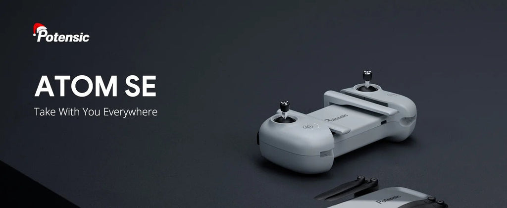 Potensic Atom SE 4K GPS Drone — Under 249g, Single Axis Gimbal, 4km Range, 29-Min Flight Time - Authority Asset Brand