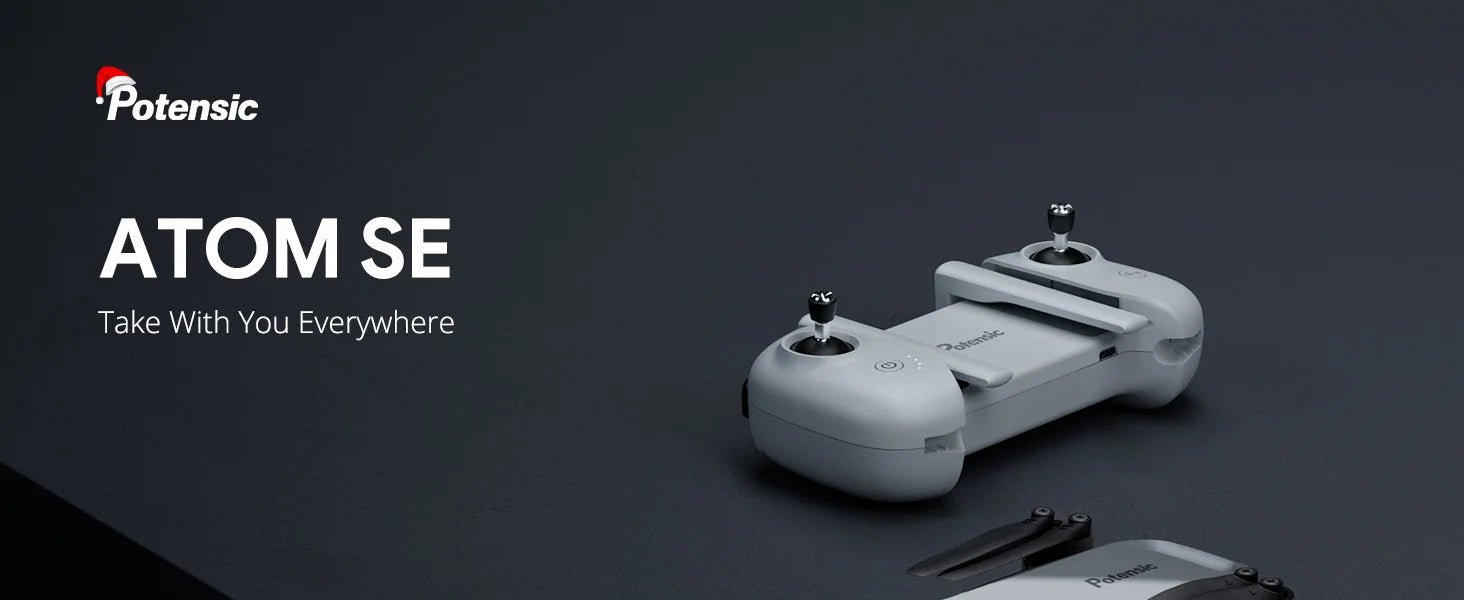 Potensic Atom SE 4K GPS Drone — Under 249g, Single Axis Gimbal, 4km Range, 29-Min Flight Time - Authority Asset Brand
