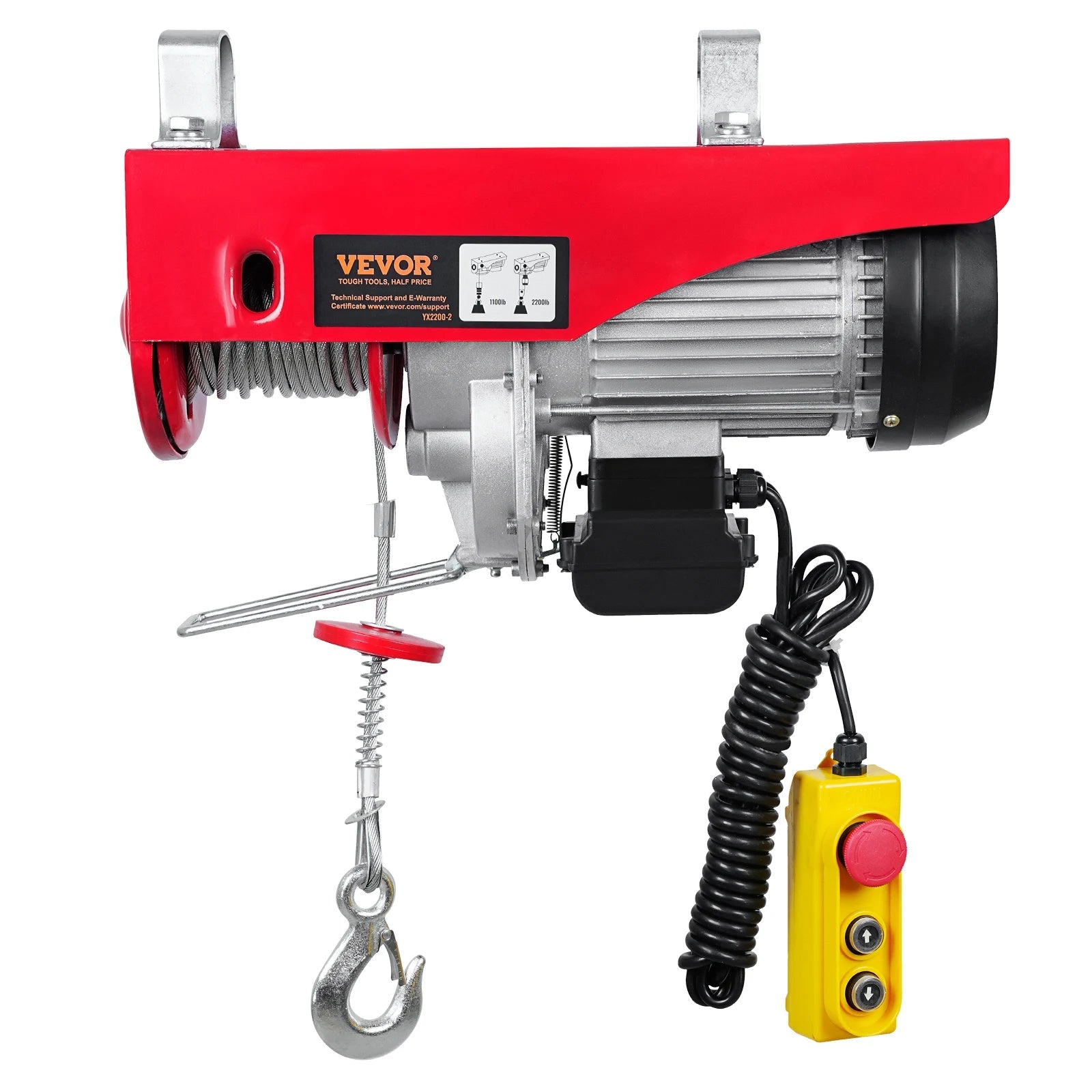 SucceBuy Electric Hoist Lifting Crane — 400-1000kg, Wireless Remote, Pure Copper Motor, CE Certified - Authority Asset Brand