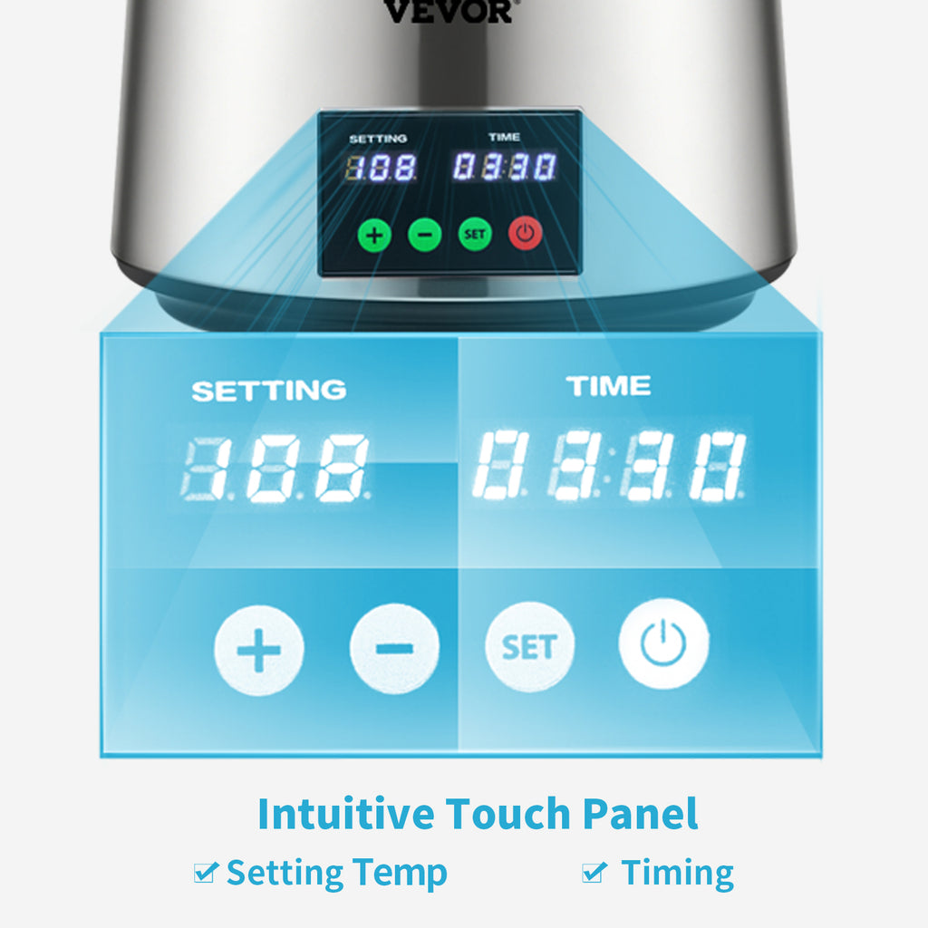 SucceBuy 4L Water Distiller Purifier Filter — Touch Screen, 5-Stage Filtration, 1L/H Distilling Speed