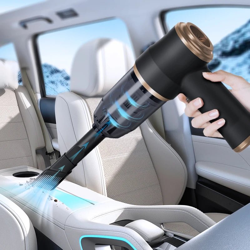 Wireless Portable Handheld Vacuum Cleaner — 7W Cordless Mini Vac for Car, Carpet, Sofa & Keyboard - Authority Asset Brand