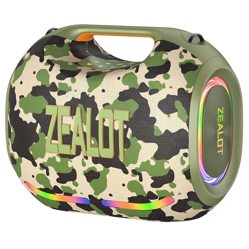 ZEALOT ZE21 250W Portable Bluetooth Speaker — Waterproof, TWS, 48000mAh Power Bank - Authority Asset Brand