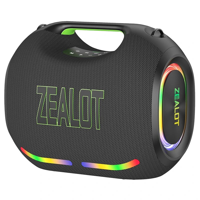 ZEALOT ZE21 250W Portable Bluetooth Speaker — Waterproof, TWS, 48000mAh Power Bank - Authority Asset Brand